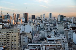 19 View To South Before Sunset From Rooftop At Alvear Art Hotel Buenos Aires.jpg